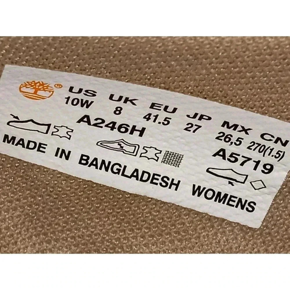 Timberland Womens Berlin Park Oxford Shoes Beige Leather Lace Up Round Toe 10 - Picture 9 of 12